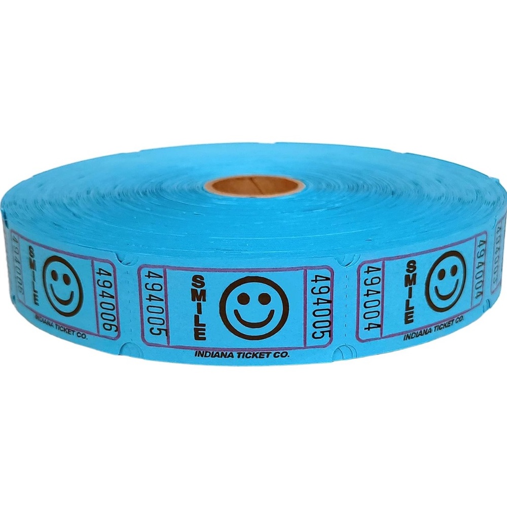 2,000 Blue Smile Tickets, Single Roll